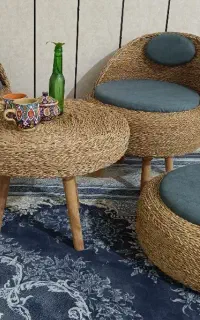 ست حصیری دو نفره