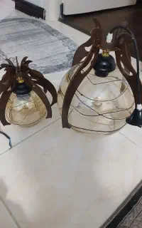 دو عدد لوستر در حد نو