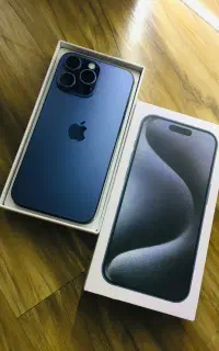 ۱۵ پرومکس  ۲۵۶ بلوتیتانیوم باتری ۱۰۰ فابریک