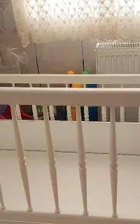 تخت کودک و نوجوان ساحل چوب به همراه تشک