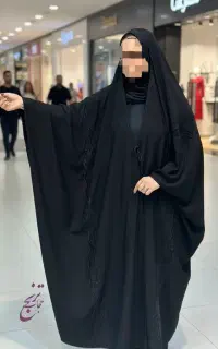 چادر عربی جده مخمل لاینی کن کن ندا اماراتی
