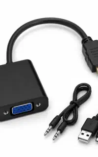 تبدیل HDMI به VGA با خروجی صدا کیفیت Full HD 1080P