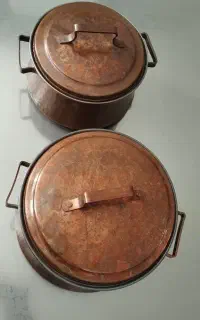 قابلمه مسی تمیز