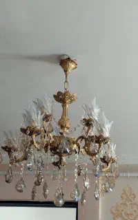 لوستر جفت برنز
