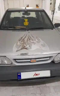 پراید نقره‌ای ۸۵ دوگانه