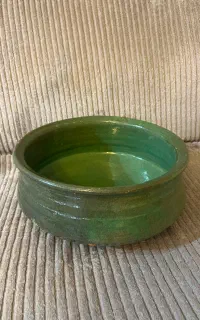 دو عدد ظرف سفالی گمج