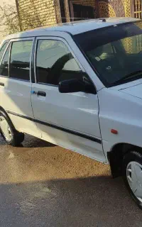 پراید صبا مدل 86 دور رنگ