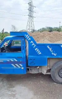 حمل بار مصالح نیسان جکی شن و ماسه نخاله