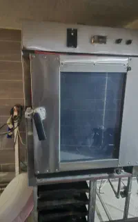 فر کلوچه پزی به همراه خمیر گیر