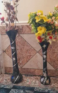 گلدان شیشه ای