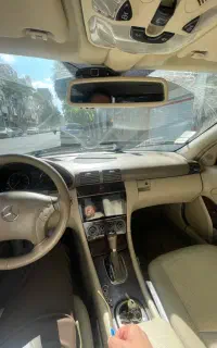 مرسدس بنز c240 اتومات/فنی درجه یک/سالن کرم