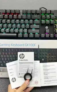 کیبورد گیمینگ HP GK100F