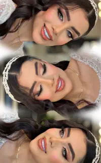 میکاپ و شنیون عروس و همراه