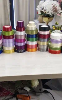 فروش روبان و کاغذ دسته گل