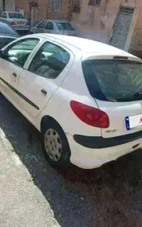 پژو206تیپ 2موتورtu3 مدل 94  معاوضه با خودرو