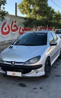پژو206 sd مدل ۸۶
