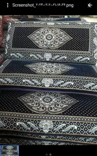 پشتی مخملی ماشینی درجه یک