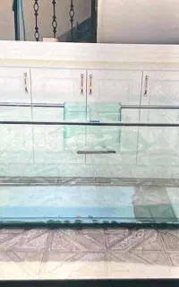 اکواریوم با پایه فلزی و ام دی اف کلاسیک