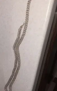 زنجیر طنابی نقره