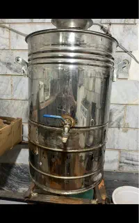 سماور بزرگ و کوره