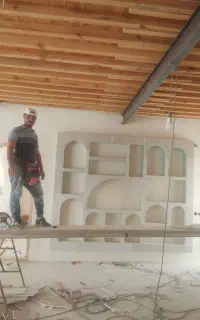 اجرای کناف و تایل 60×60 و سقف PVC