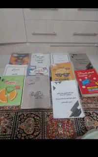 کتابهای کلاس دوم وسوم چهارم  وپنجم وششم