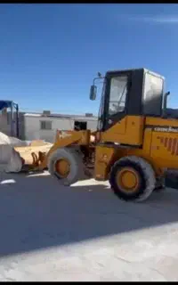 حمل خاک مل ریگ جمع آوری نخاله با لودر و کمپرسی