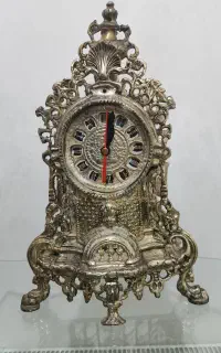 ساعت برنزی رومیزی سنگین