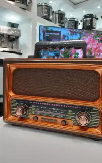 رادیو فلش خور بلوتوث دار ظاهر آنتیک و نوستالژی