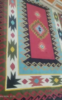 گلیم فرش شش متری