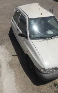 پراید مدل ۹۹ تصادفی
