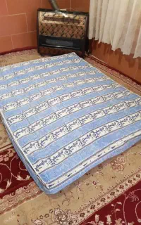 تشک  با پشم گوسفندی برای تخت دو نفره