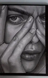 طراحی نقاشی  چهره ((توضیحات و بخون))