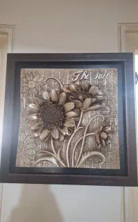 تابلو گل برجسته