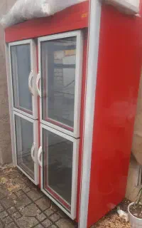 یخچال۴درب ویترینی بالای صفری