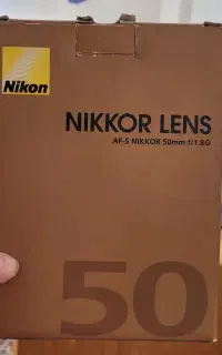 لنز prime 50mm nikon