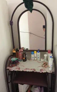آینه کنسول فلزی