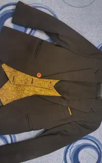 کت و شلوار باجلیقه بچگانه۶تا ۸سال،جلیقه دورو