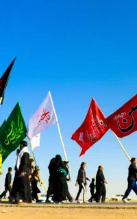 کاروان پیاده اربعین حسینی
