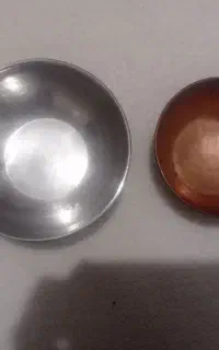 کاسه مسی وکاسه استیل