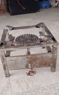 گاز چهار پایه سالم بدون مشکل