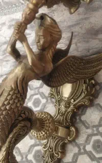 لوستر قدیمی دیواری
