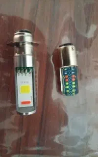 لامپ هدالایت رنگی و لامپ چشمک زن عقب