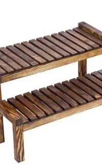 استند گلدان دو طبقه
