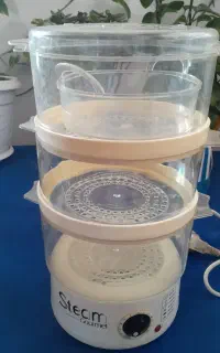بخارپز پز سه طبقه