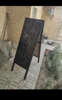 تابلو تاشو ایستاده چوبی نو