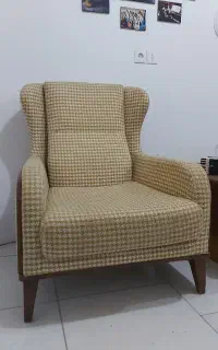 مبل راحتی تک نفره کلاسیک (۲ عدد)