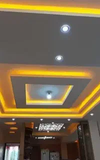 اجرا کناف کاری و نورپردازی لاین‌نوری