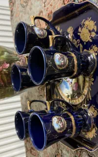سرویس چینی لب طلا