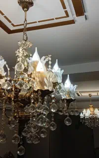 لوستر تمام برنز سنگین